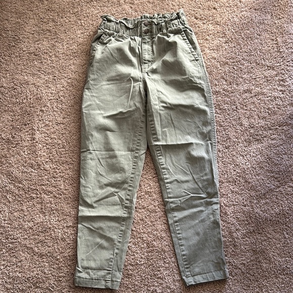 Universal Thread Pants - Universal Thread Olive Green High-Waisted Pants